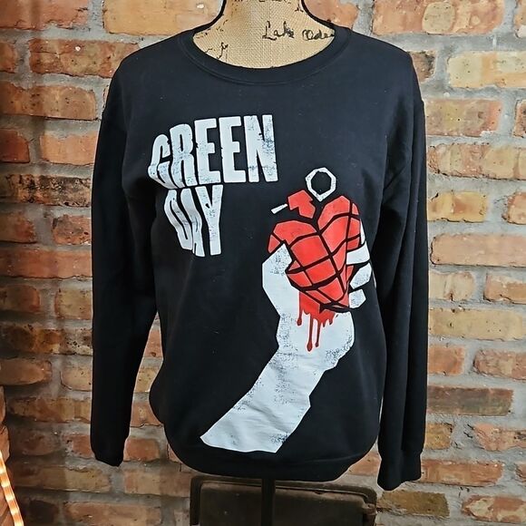 Vintage Green Day American Idiot Sweatshirt size Small - Picture 2 of 10